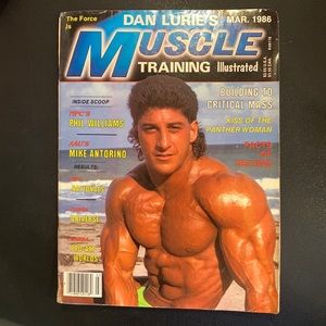 Dan Lurie’s Muscle Training Illustrated magazine, March 1986